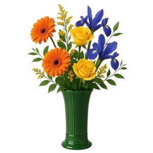 Fiestaware Fiesta Small CERAMIC Vase Dish Flower Holder Container Jade Green